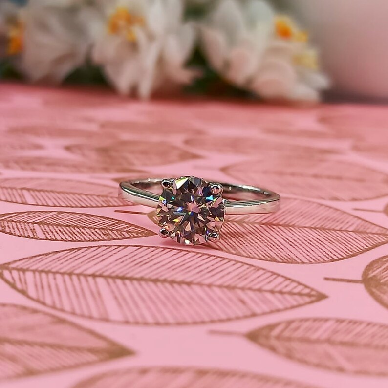 18K Rose Gold Finish 1.20Ct Round Brilliant Cut D/VVS1 Diamond Hoop Earrings 18K Rose Gold Finish 1.20Ct Round Brilliant Cut D/VVS1 Diamond Hoop Earrings