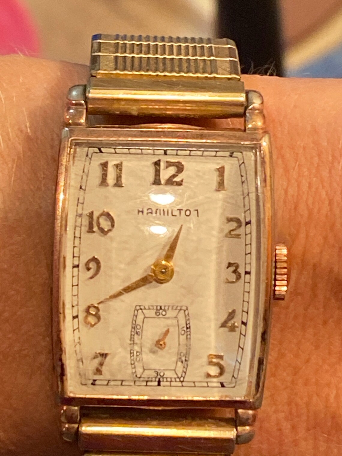 Vintage Hamilton 10K Gold Filled Ladies Wrist Watch Etsy