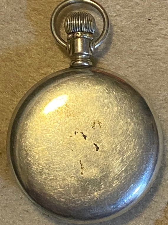 Vintage Estate Ingersoll Pocket Watch NEEDS WORK … Gem