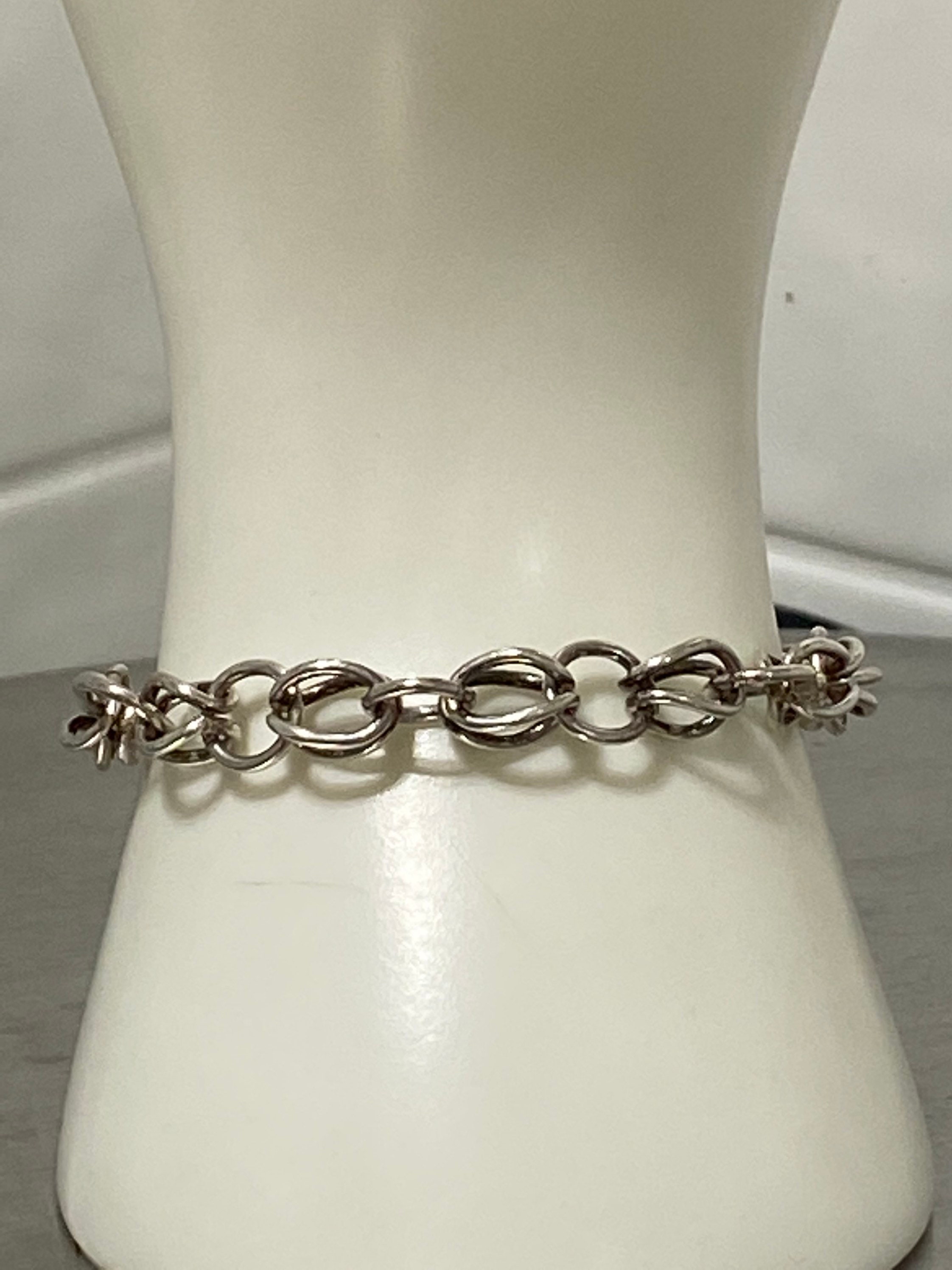 vintage 925 mexican jewelry リンク ブレスレット - メルカリ
