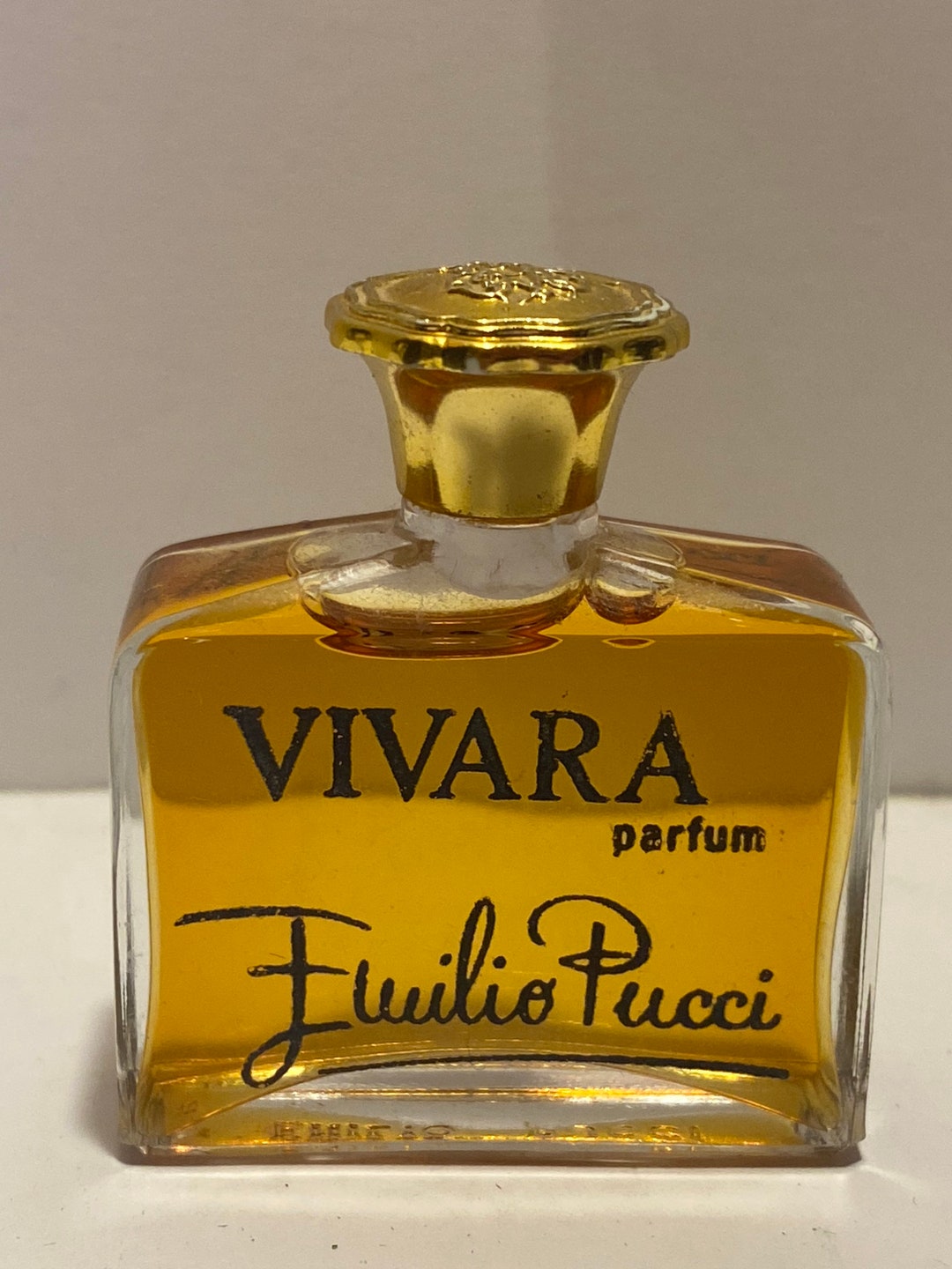 Vintage Vivara Parfum by Emilio Pucci 7.5ml or 1/4 Oz Perfume - Etsy