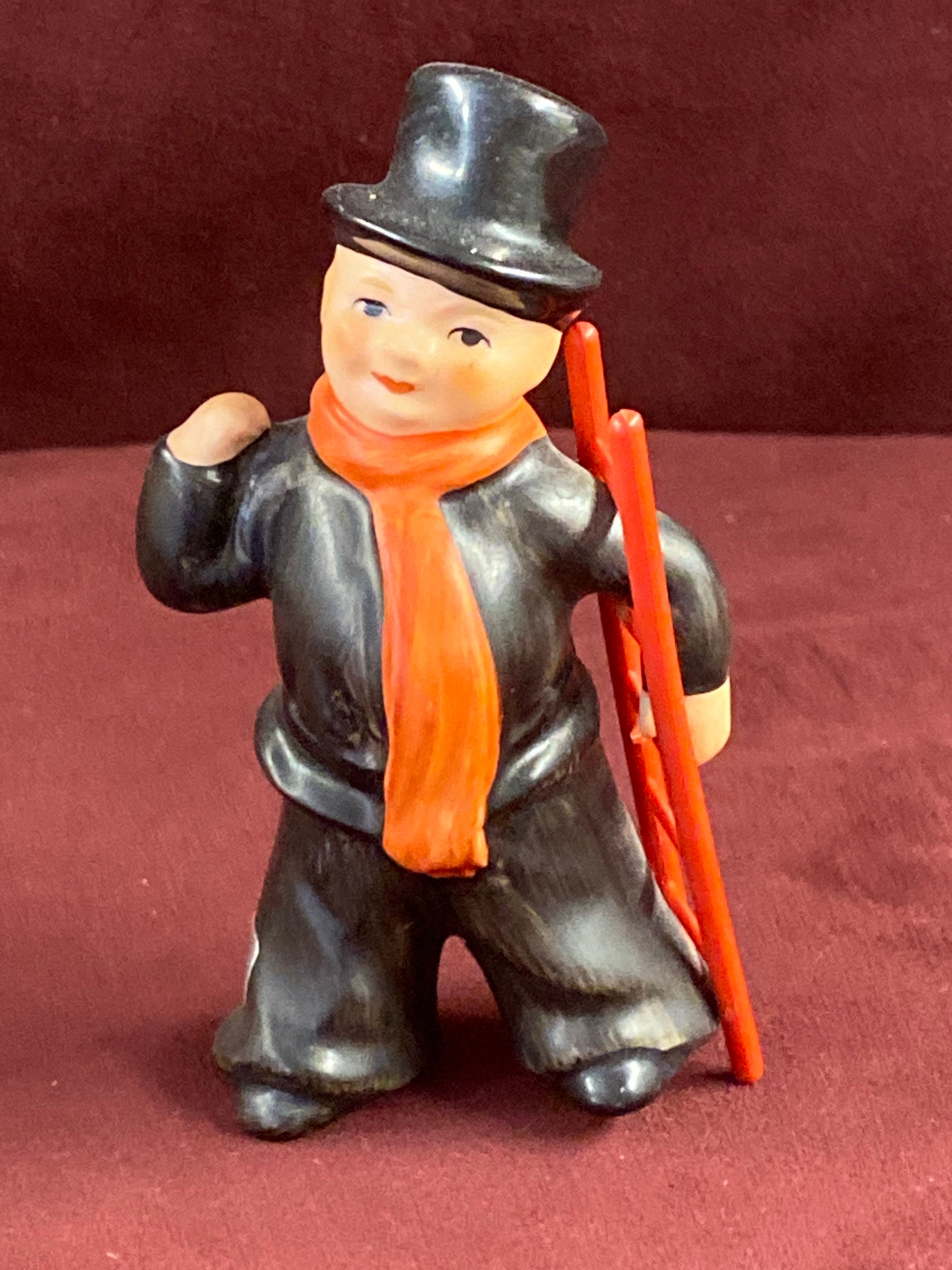 Vintage Goebel Hummel Figurine: Chimney Sweep Boy With Top Hat - Etsy