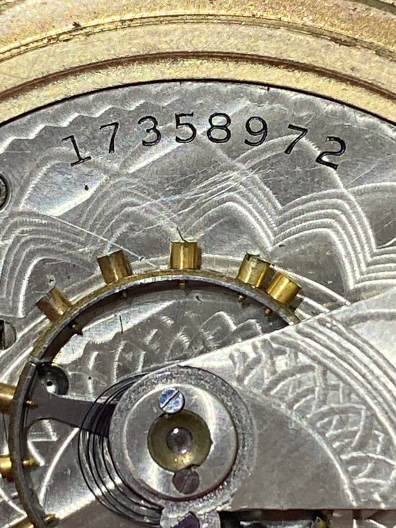 Vintage Elgin Pocket Watch, Nonworking - Parts On… - image 4