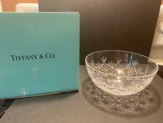 Tiffany & Co Crystal Bowl, Sybil Pattern, Large Centerpiece - Etsy