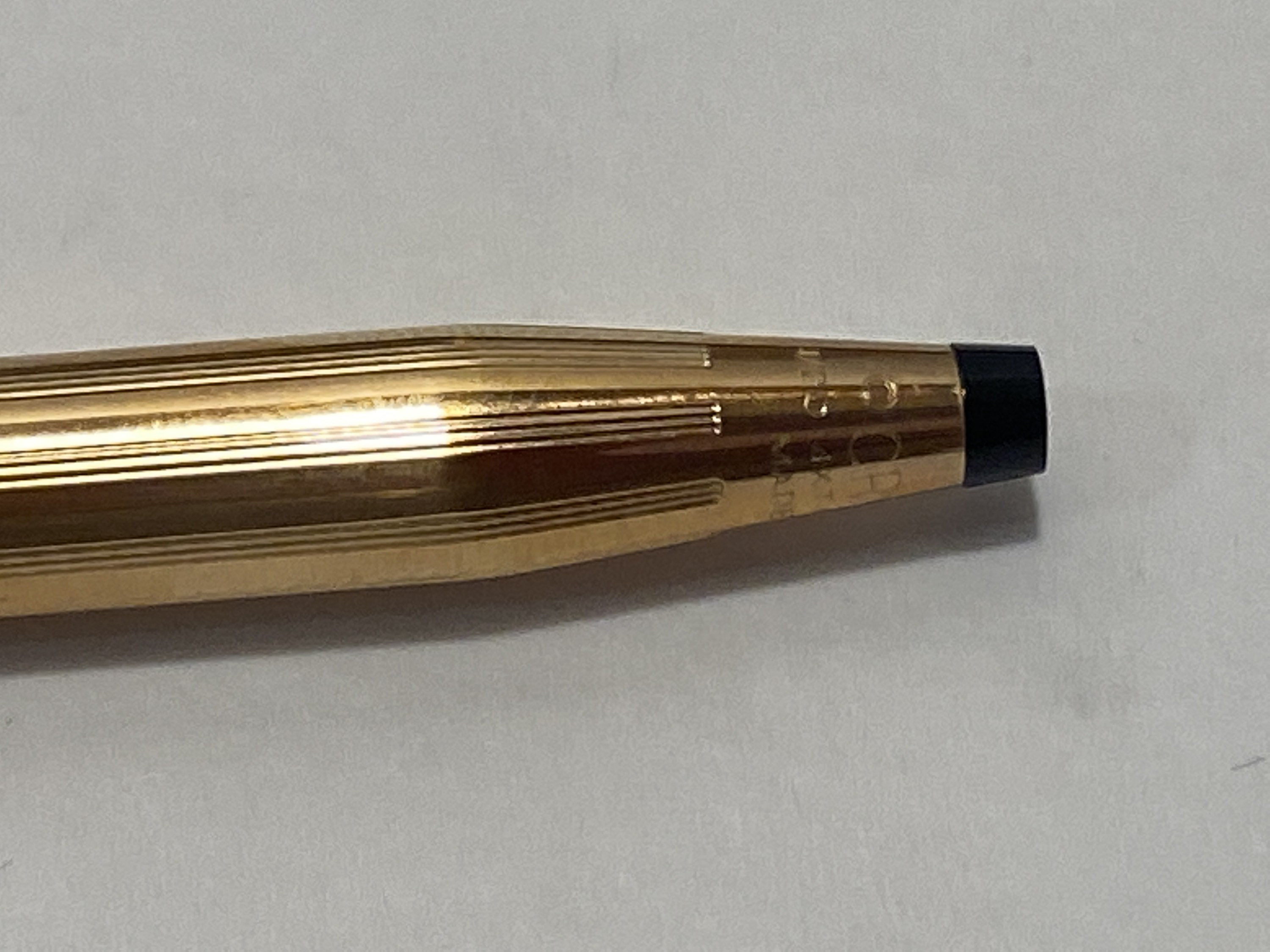 Vintage Cross Pen 14K Gold Filled Elegant Looking with Rose Etsy