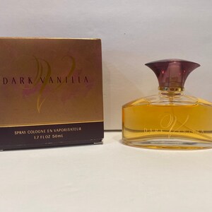 Vintage Rare Dark Vanilla by Coty Cologne Spray New in Box 1.7