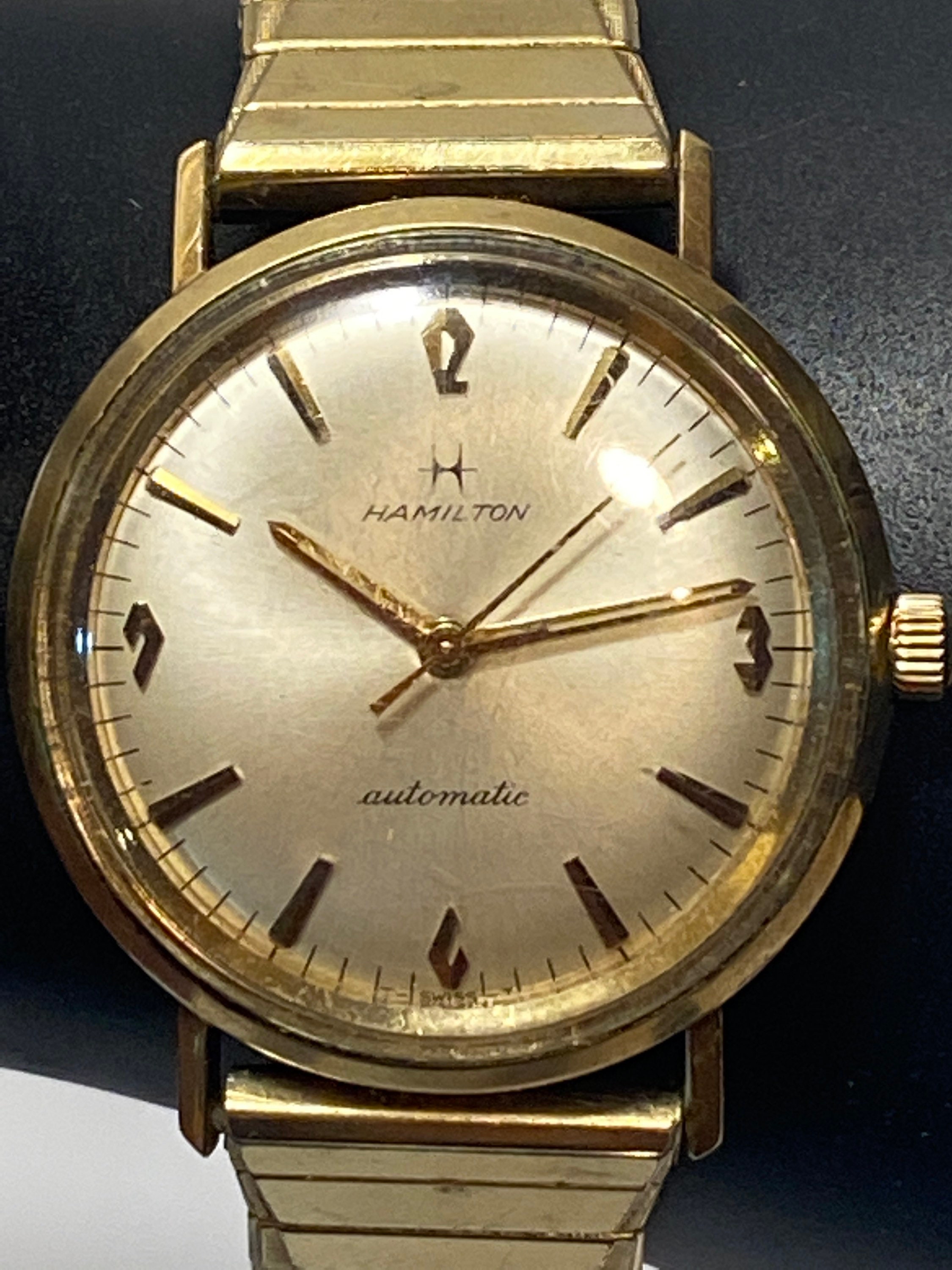 Vintage Hamilton Automatic Wrist Watch: 10K RGP With a  display picture 2