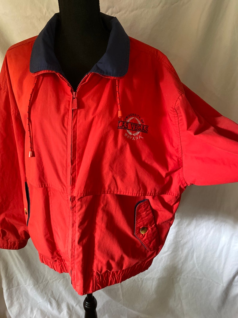 Gear for Sports Mens Large Red Jacket Coat Zipper Pockets Etsy