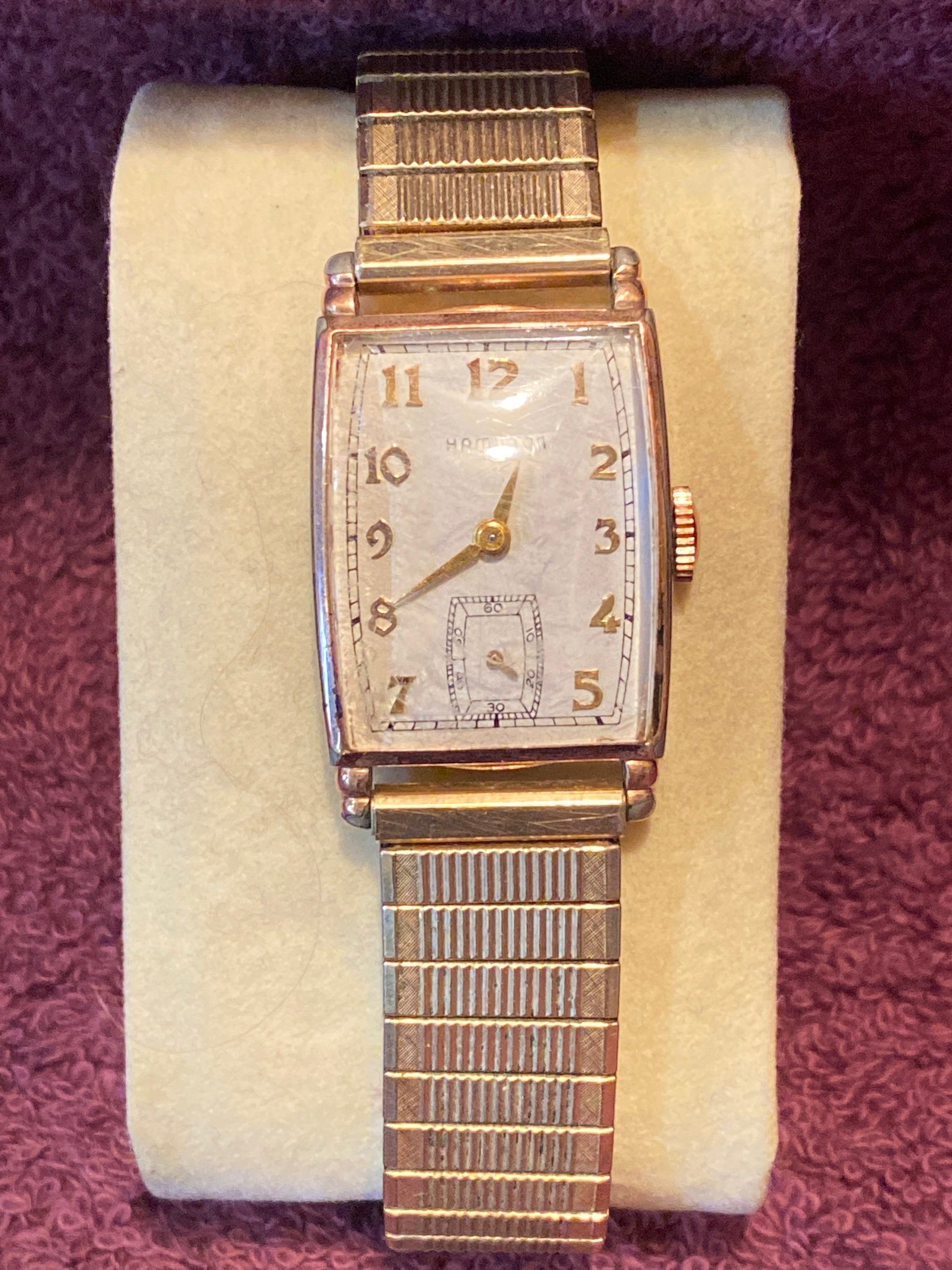 Vintage Hamilton 10K Gold Filled Ladies Wrist Watch Etsy