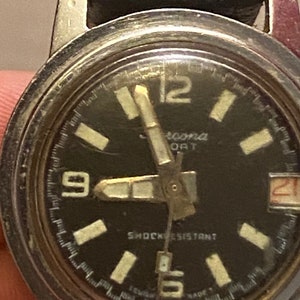 Bercona Watch Vintage Bercona Watch Mens Gold Tone Stainless Steel Classic  main image 2