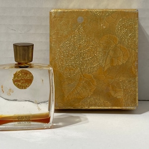 Miniature Coty L'origan Perfume Bottle Original Box Paperwork 1920