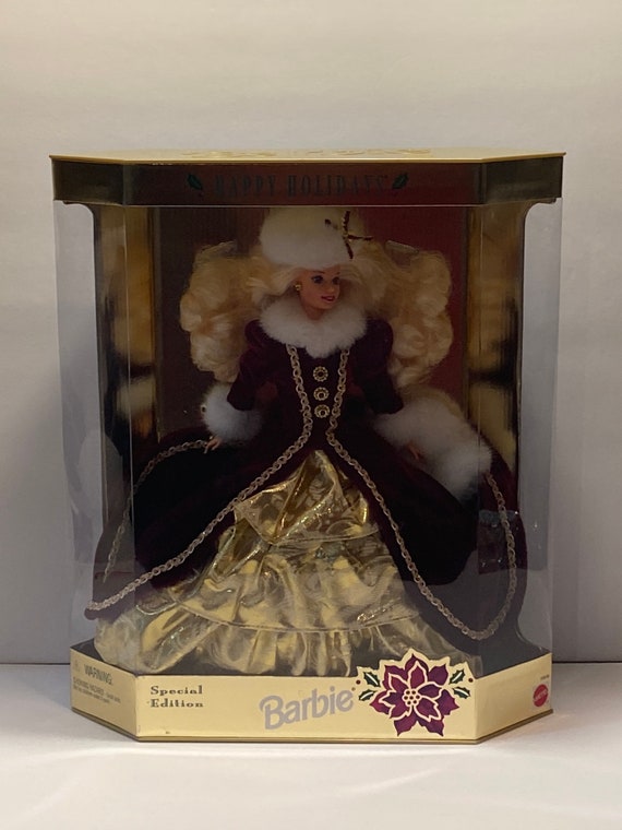 Mattel happy holidays barbie christmas 1996 hotsell