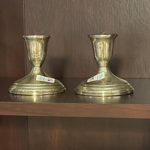 Towle Sterling Candlesticks - Etsy
