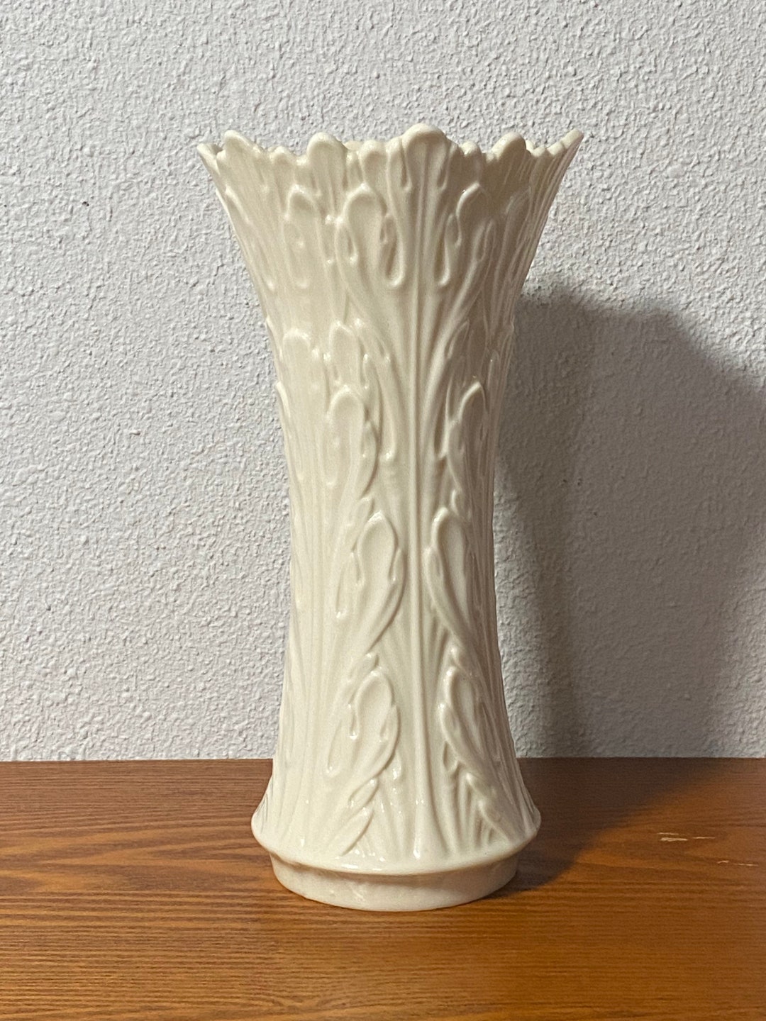 Estate Lenox Woodland Vase 81/2 Tall Etsy