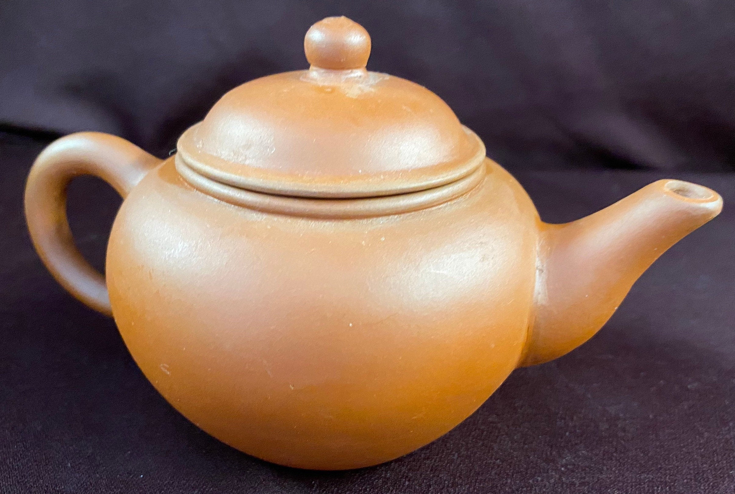 Vintage Chinese Asian Yixing Teapot Very Small Hand Etsy