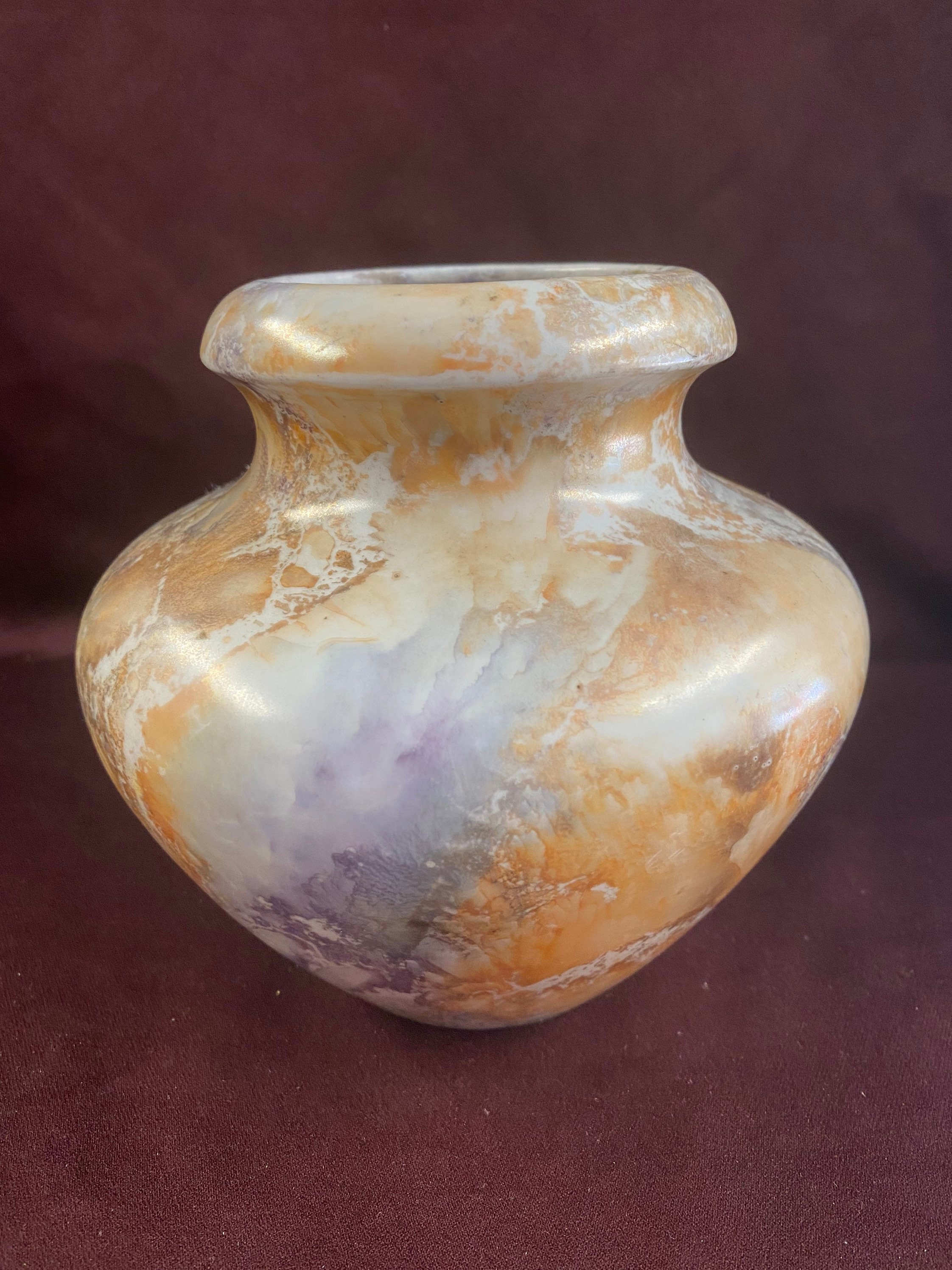 Old Arabia アラビア Marble Luster vase 花瓶 arabia-of-finland-marble-