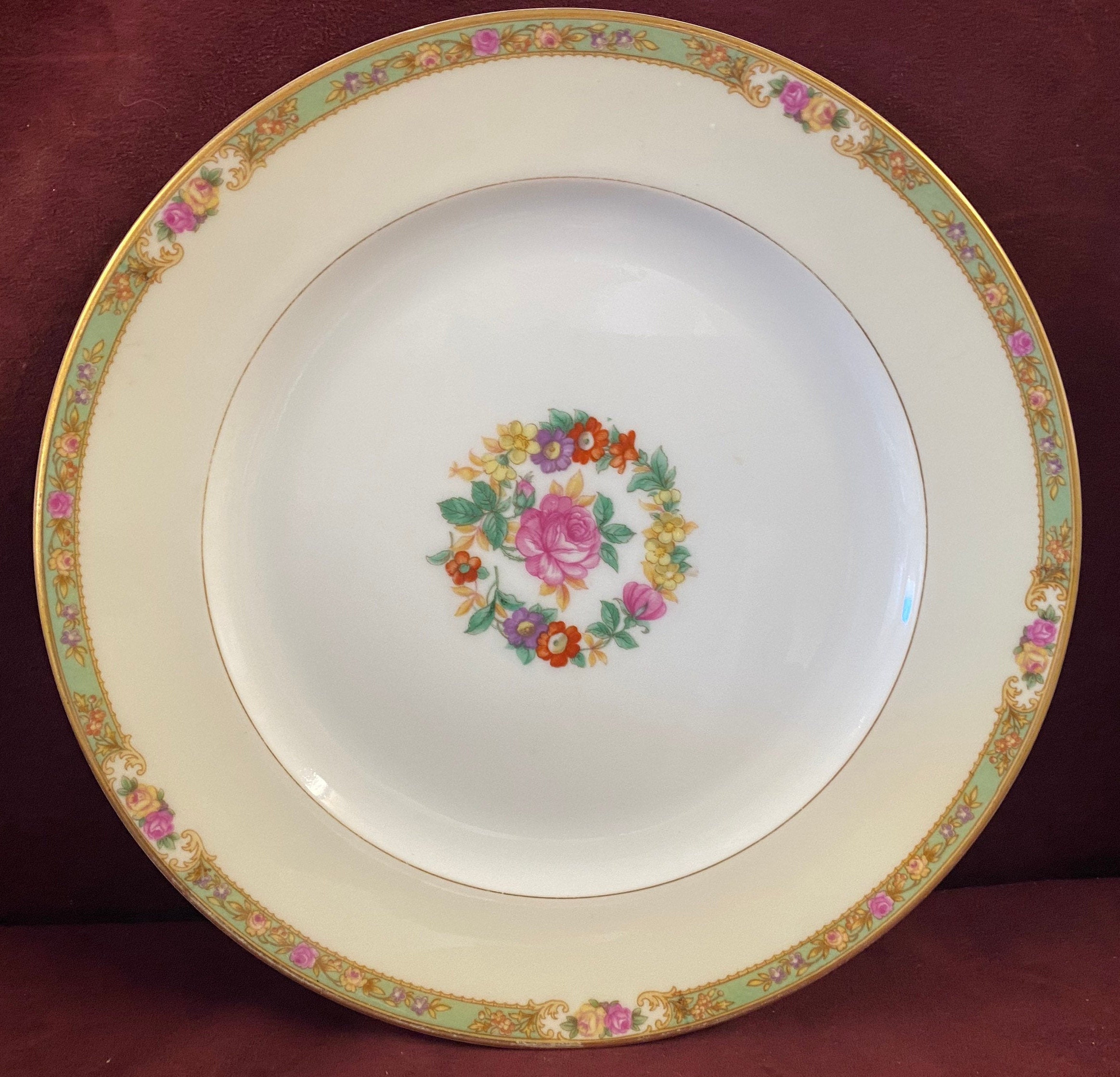 Antique KPM DinnerwareKPM Friederike Renaissance DinnerwareKPM Bread & Butter Plates