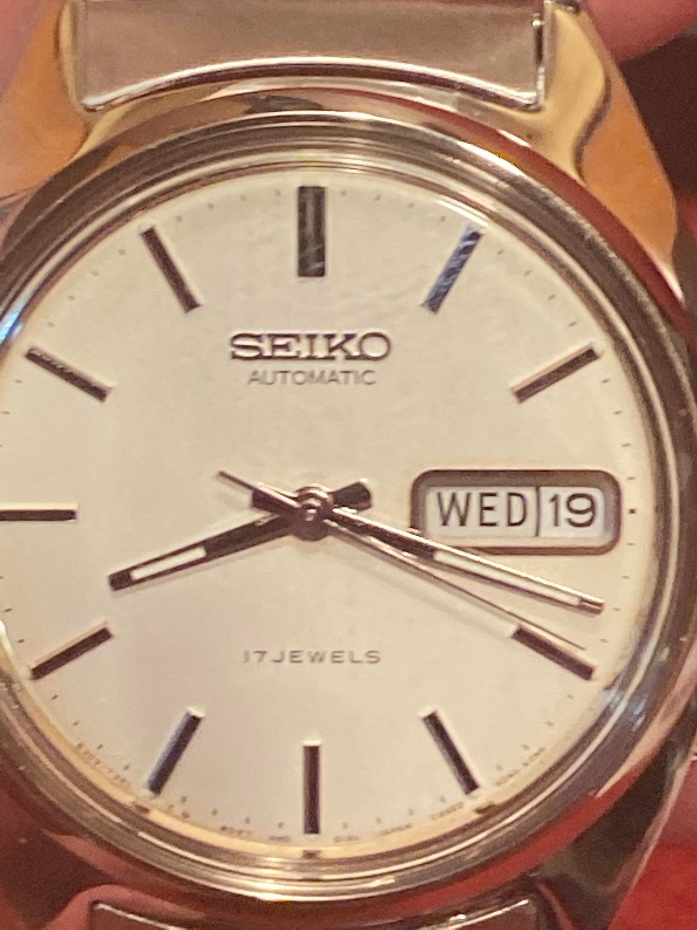 Vintage NEW Seiko 1980s (?) Diver's Automatic Wristwatch, 17