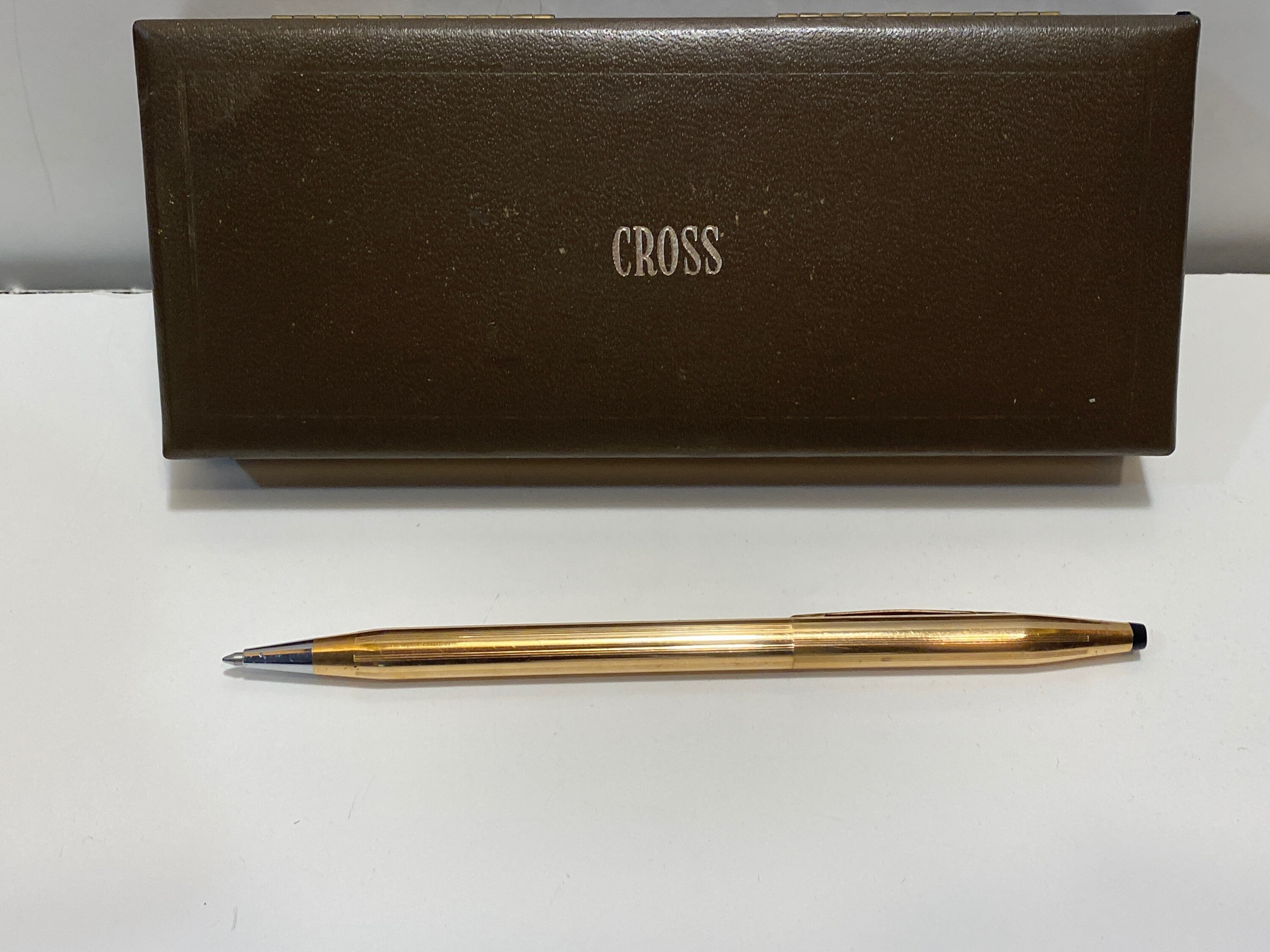 Vintage Cross 14K Gold Filled Pen with Refills 2 refills and Etsy