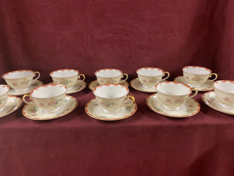 Vintage Meito Japanese Porcelain China Keepsake or Versailes Etsy