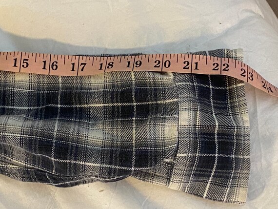 Vintage Britches Medium Flannel Long Sleeve Butto… - image 8