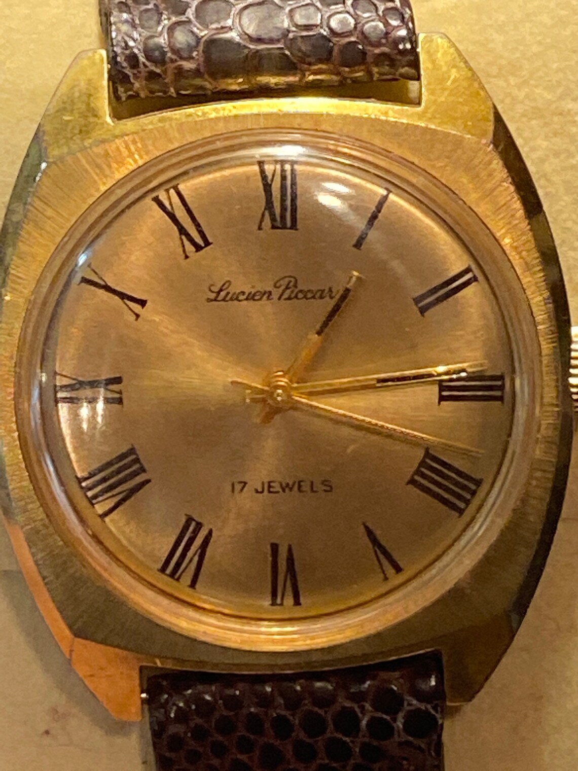 Lucien Piccard Vintage Watch
