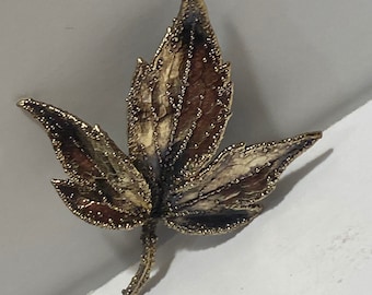 FLORA DANICA EGGERT フローラダニカヴィンテージリーフブローチ FLORA DANICA EGGERT フローラダニカヴィンテージリーフブローチ