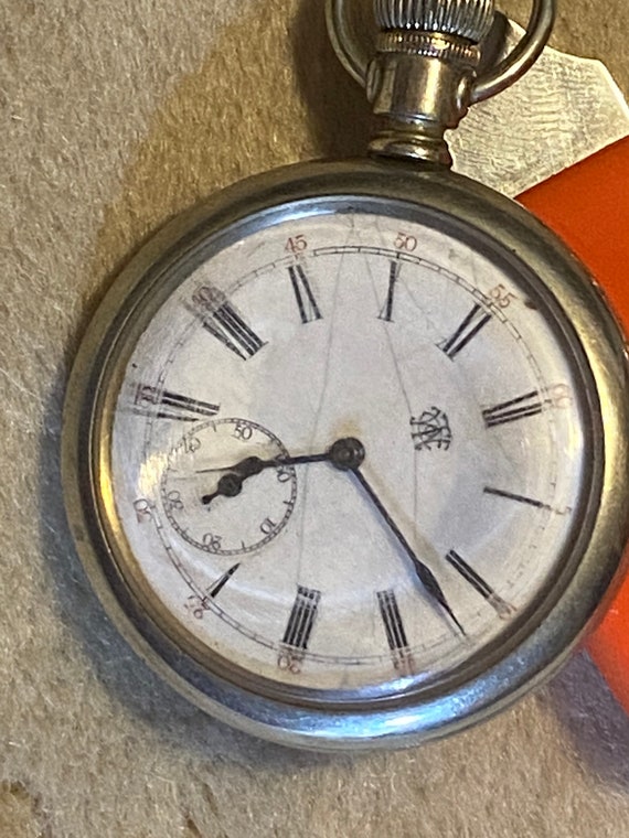 Vintage Estate Ingersoll Pocket Watch NEEDS WORK … Gem