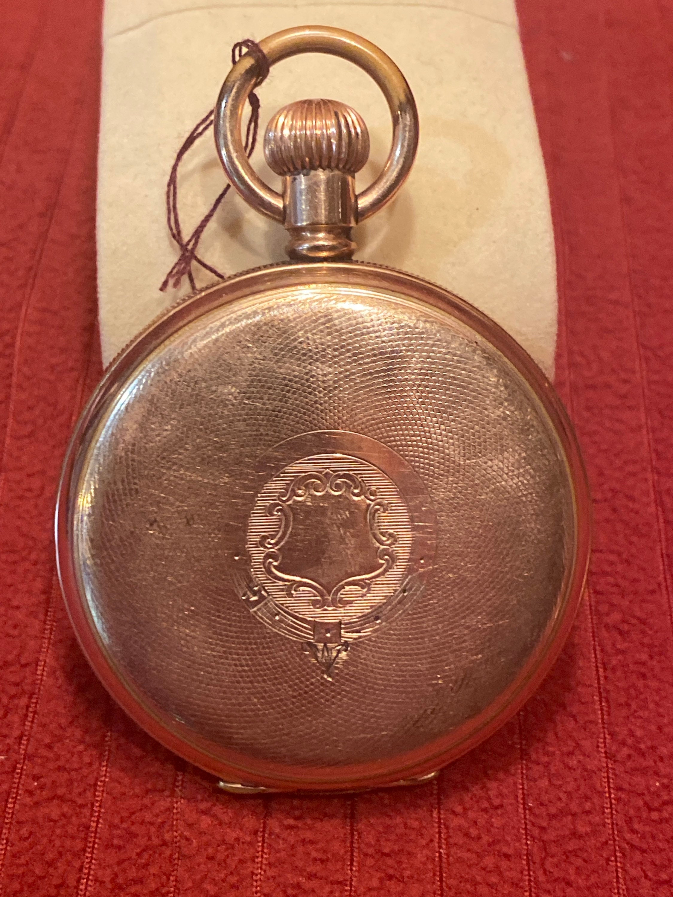 Vintage H. L. Hall & Co Pocket Watch: 7 Jewels, Made in England - Etsy