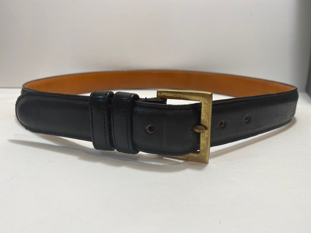 Vintage Coach Black Belt, Made of Glove Tanned Cowhide and  display picture 3
