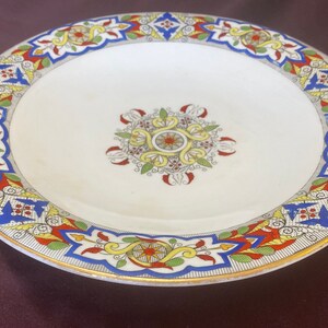 Vintage Rare Antique Worcester Royal Porcelain Co Taza, Compote 1862-1875, Beautiful, unique piece, 7-1/2 inches wide, 2 inches tall