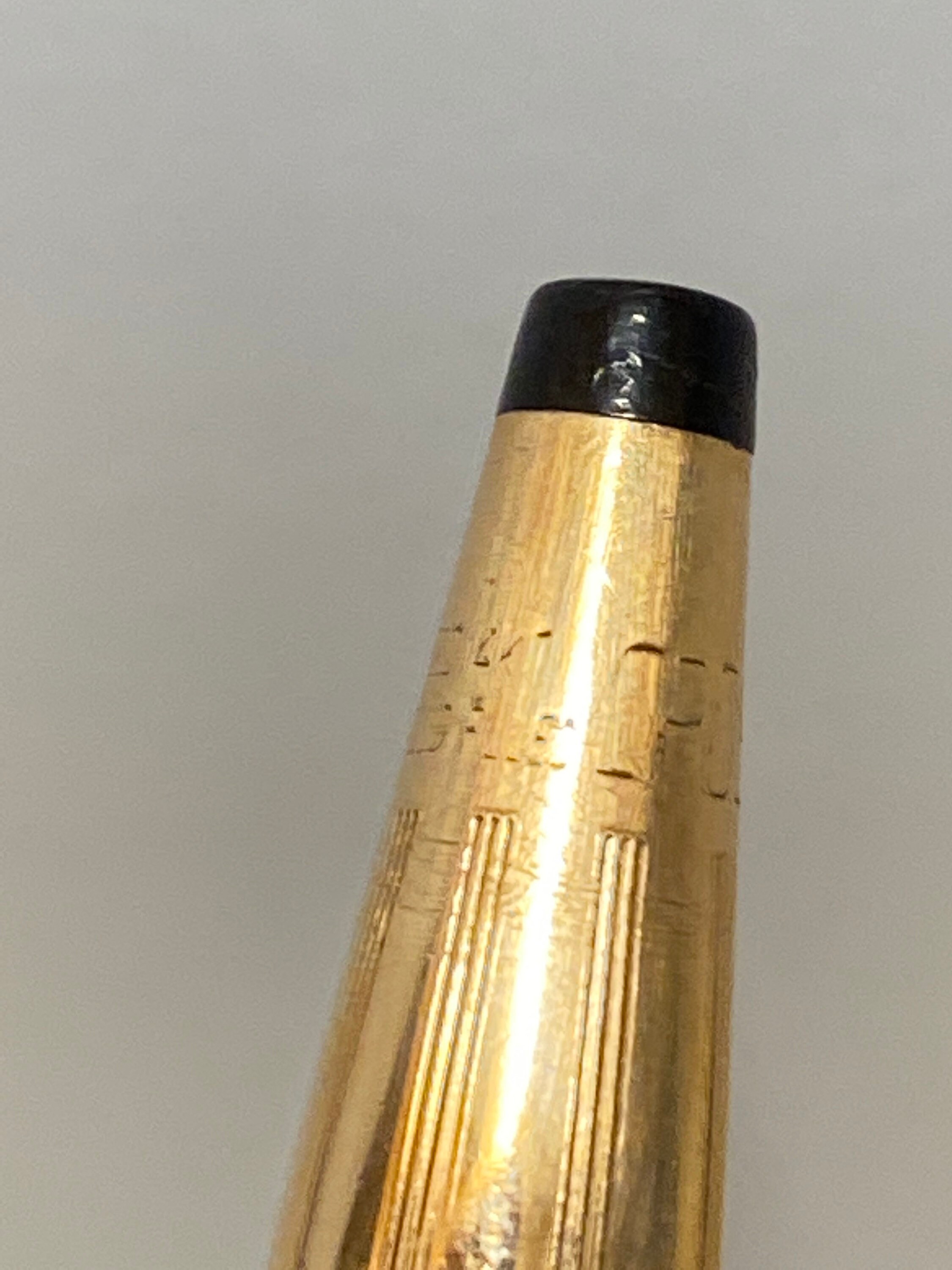 Vintage Cross 14K Gold Filled Pen with Refills 2 refills and Etsy