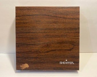 Ensemble De Bureau Vintage Sheaffer - Set De Stylo Plume Sur Socle 2207S - Ancien, à Restaurer