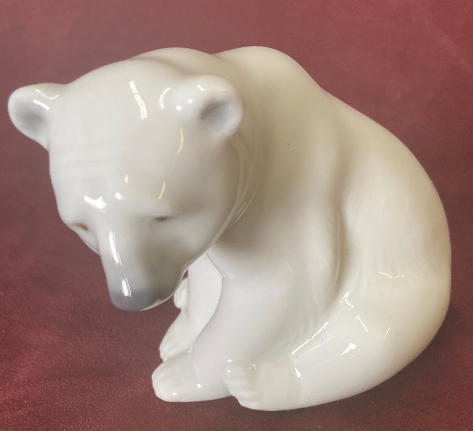 lladro bear figurine