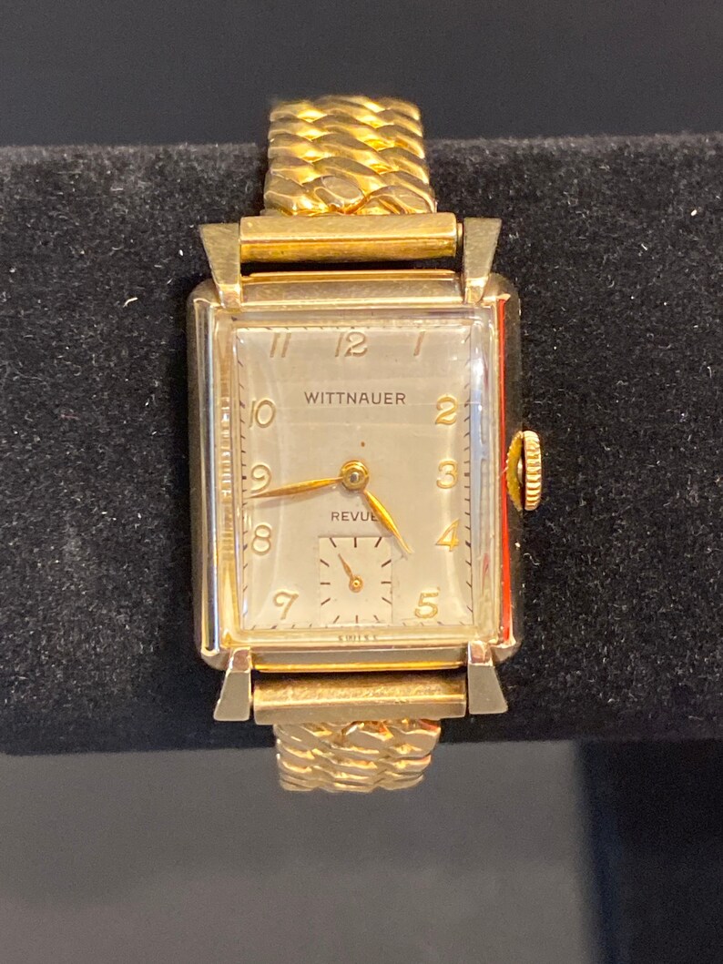 Vintage Wittnauer 10K Gold Filled Wrist Watch Works Etsy