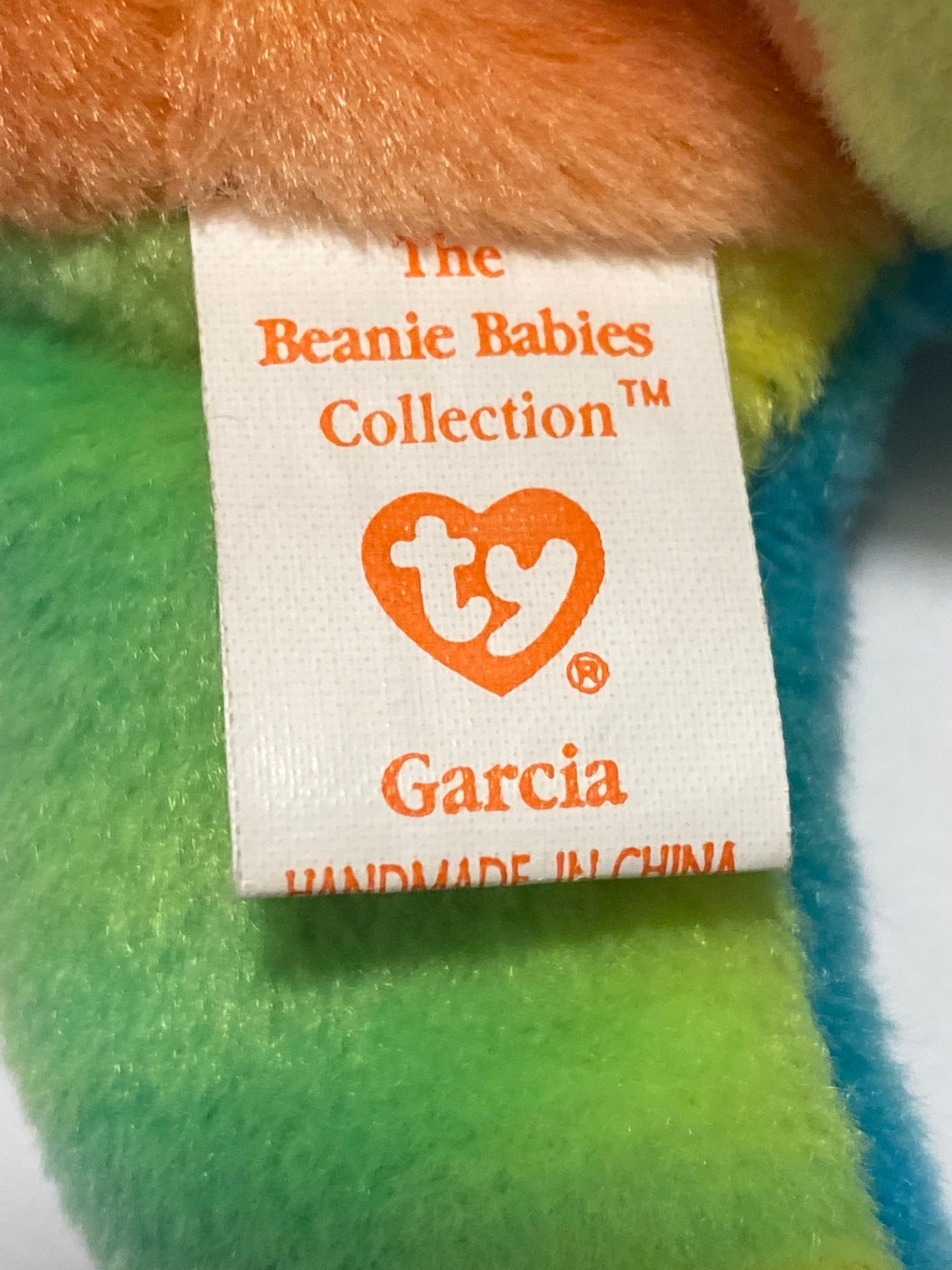 Vintage Ty Beanie Baby Babies Garcia Style 4051 with Many Etsy