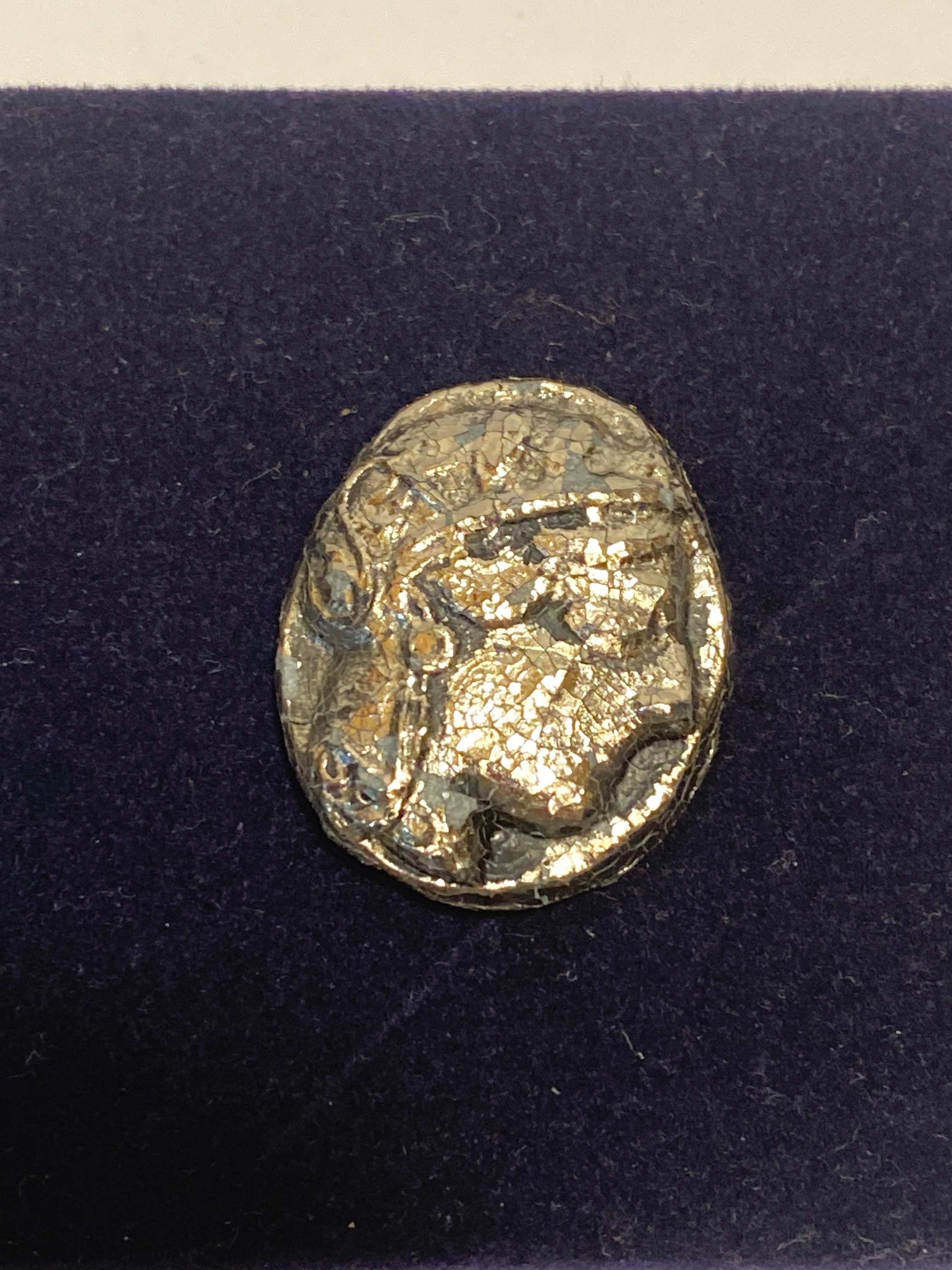 Athena Coin Replica: Goddess of Wisdom, Owl, Olive Sprig