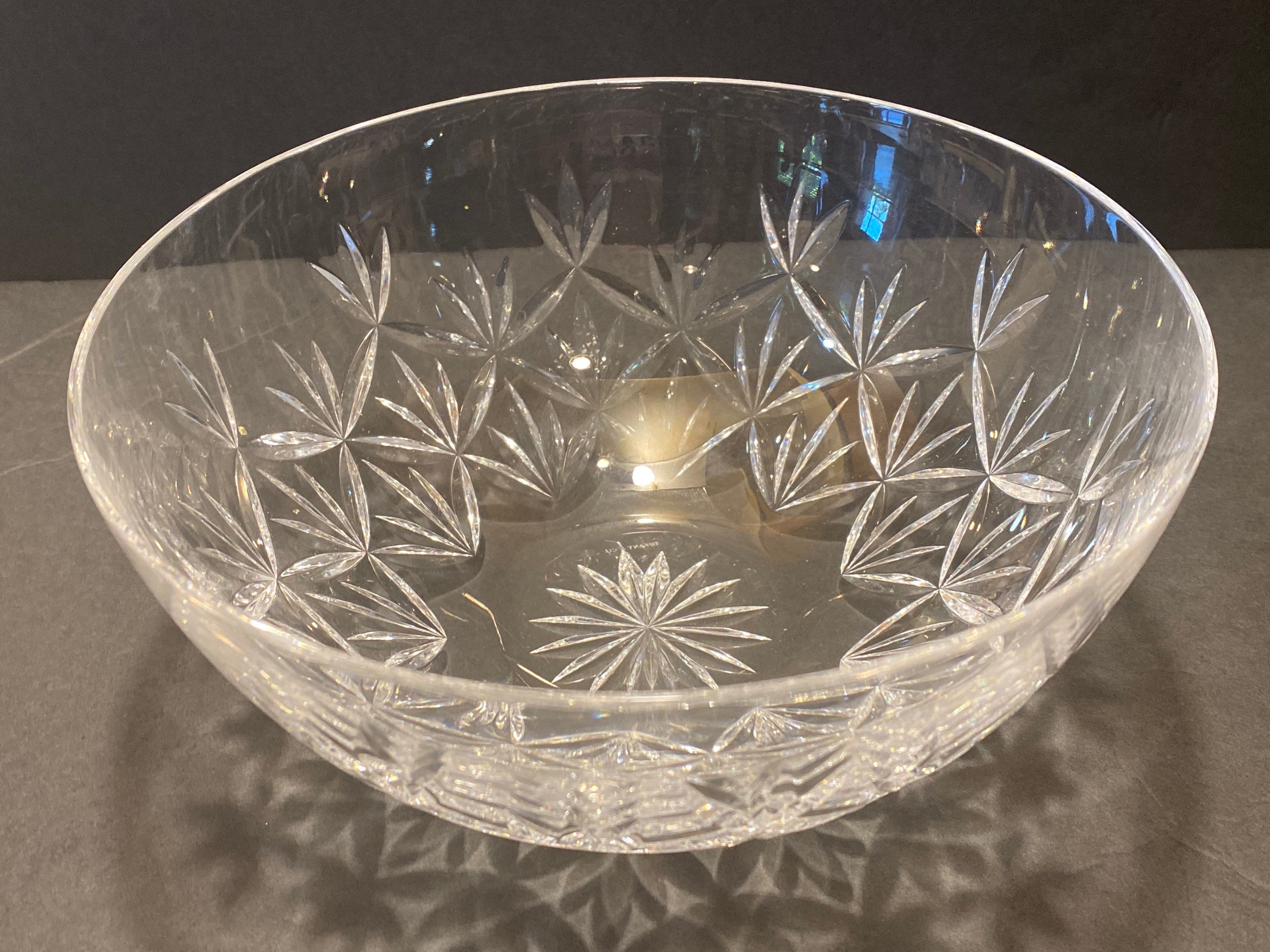 Tiffany & Co Crystal Bowl, Sybil Pattern, Large Centerpiece - Etsy