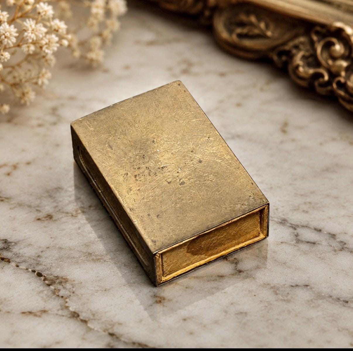 Sterling Silver Matchbox Holder - Etsy