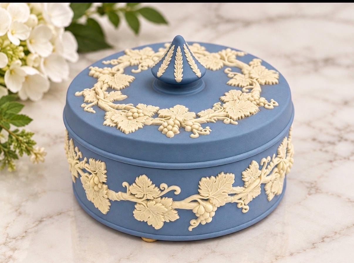 Wedgwood Jasperware Grapevine - Etsy