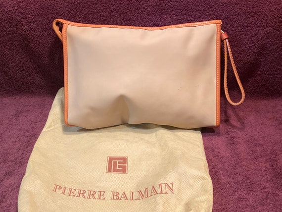 Vintage Pierre Balmain Extremely Soft Leather Bro… - image 4