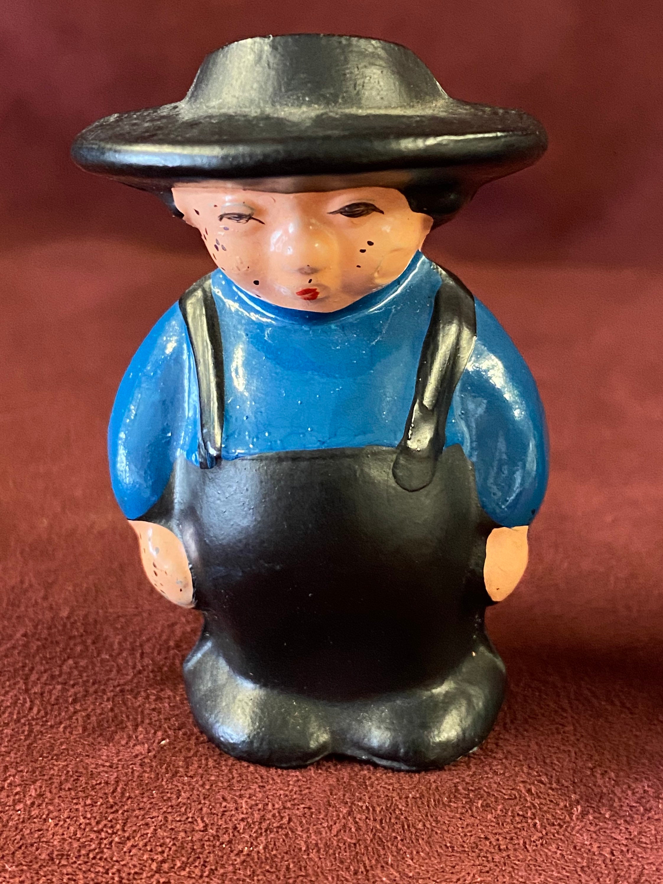 Vintage Set of 3 Amish Salt and Pepper Shaker Set 1 salt Etsy