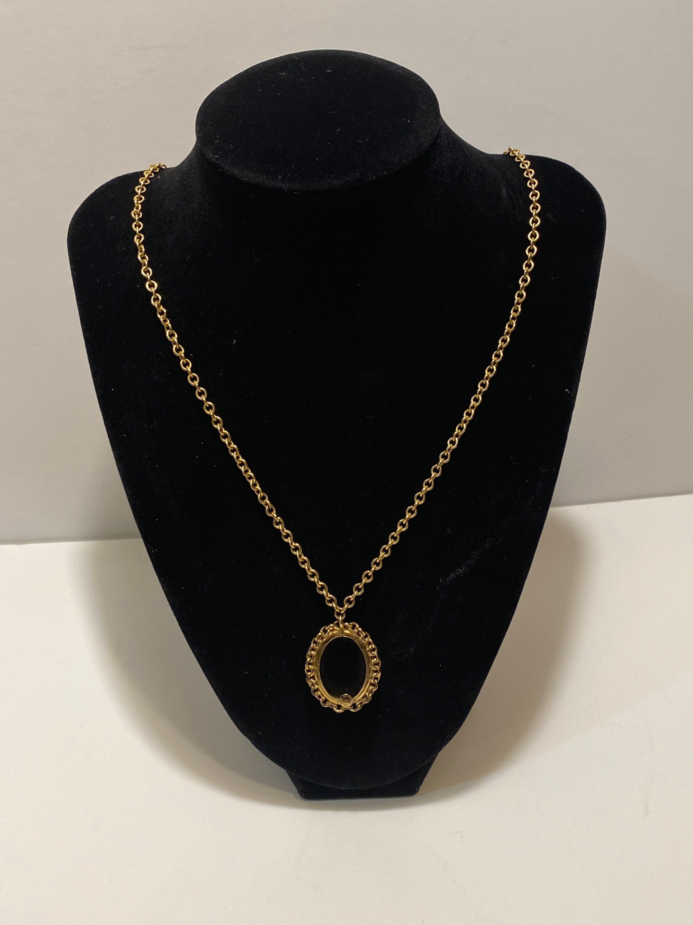 BEAUTIFUL 12K GOLD FILLED NECKLACE AND CHARM lagoagrio.gob.ec