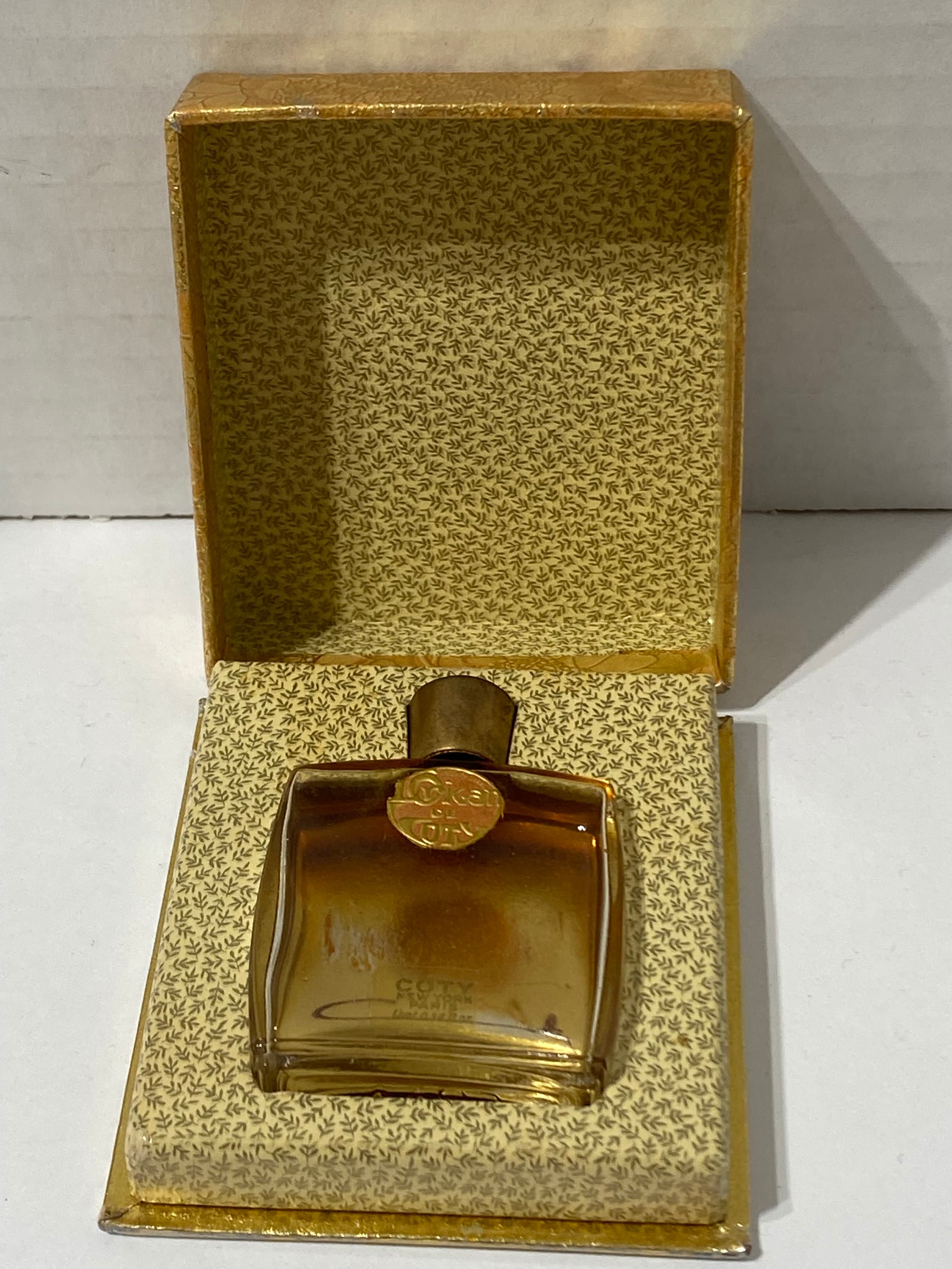 coty L’ORIGAN PARFUM 香水 ヴィンテージ L' ORIGAN COTY PARIS PURE PERFUME .25 OZ 7.5 ML ORIGINAL