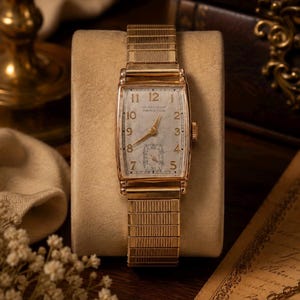 Vintage Hamilton 10K Gold Filled Men's Watch - Speidel Band - Etsy