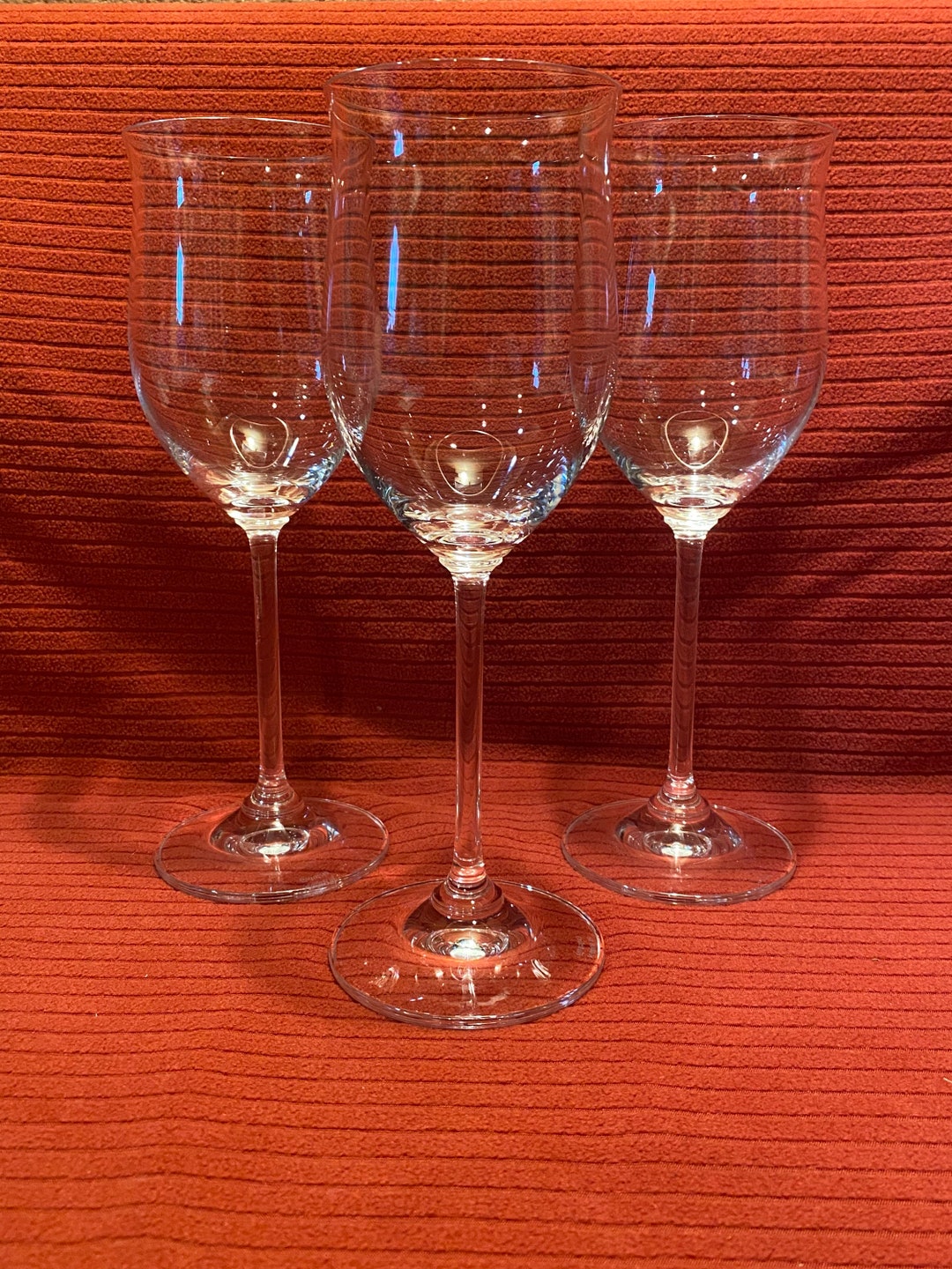 Vintage Set of 3 Large Marquis by Waterford Marked Crystal Etsy
