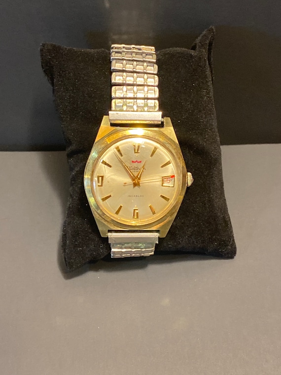 Vintage Waltham Gold Wrist Watch, 17 Jewels, Incabloc… - Gem