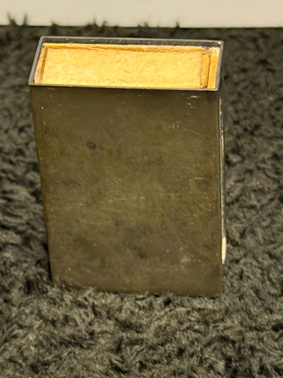 Gorham Sterling Silver Match Box Holder, Marked Gorham Sterling 5130 View 4