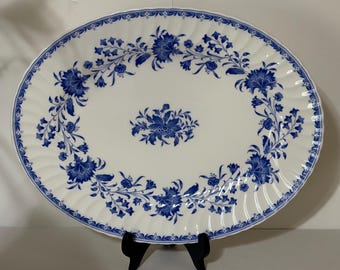 RARE Minton Hardwick Hall B1450 Oval Platter – 15” X 11.5