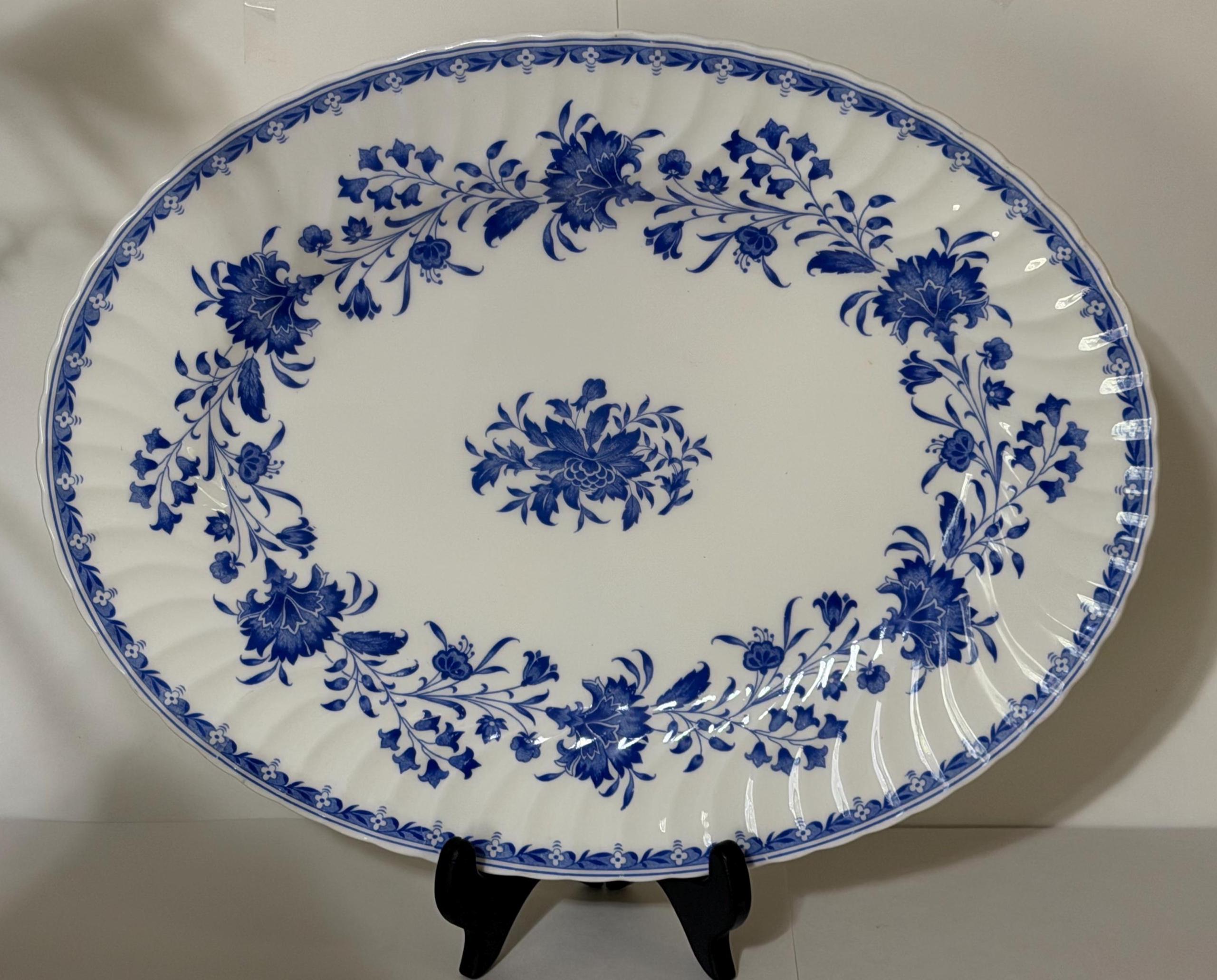 RARE Minton Hardwick Hall B1450 Oval Platter – 15” X 11.5